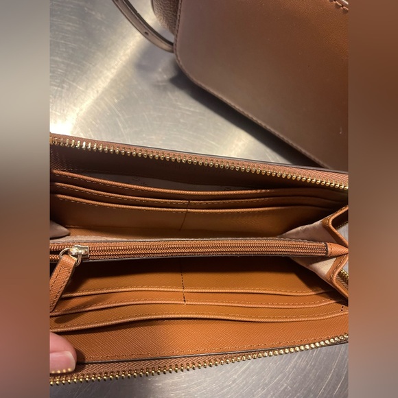 Michael Kors Medium Jet Set Pebble Leather Backpack With Wallet New - Picture 10 of 10